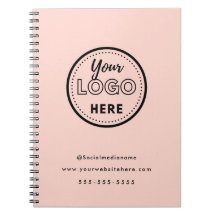 Professioneel Merk Minimalistische Roze Logo