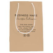 Professioneel Merkminimalisme Script Landelijk Medium Cadeauzakje (Voorkant)