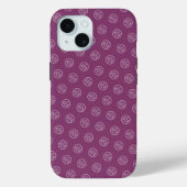 Professioneel Merkpatroon Logo Berry Paarse Case-Mate iPhone Case (Achterkant)