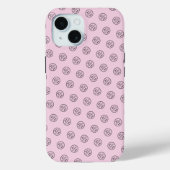 Professioneel Merkpatroon Logo Modern Roze Case-Mate iPhone Case (Achterkant)
