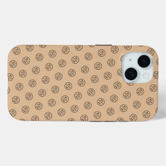 Professioneel Merkpatroon Logo Modern Rustiek Case-Mate iPhone Case (Achterkant (horizontaal))