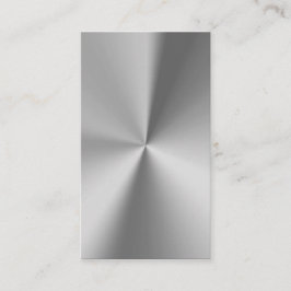 Professioneel metaal visitekaartje