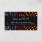 Professioneel metalen handapparaat voor de bouw visitekaartje (Achterkant)