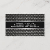 Professioneel metalen handapparaat voor de bouw visitekaartje (Achterkant)