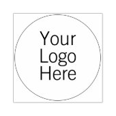 Professioneel Minimalist Met Zakelijk Logo Rubberstempel (Afrduk)
