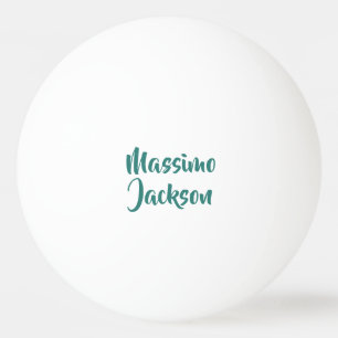 Professioneel Minimalistisch Aangepaste Naam Pingpongbal