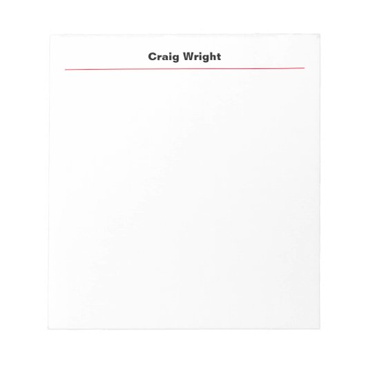 Professioneel Minimalistisch Eenvoudig Krachtig Ge Notitieblok (Voorkant)