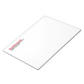 Professioneel Minimalistisch Eenvoudig Wit Modern Notitieblok (Schuin)