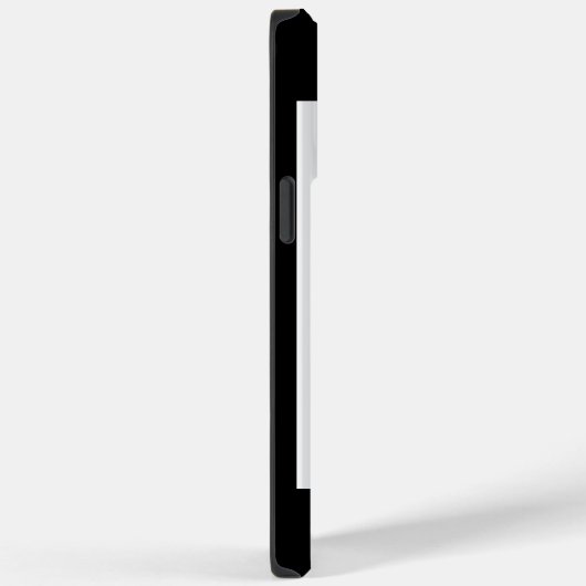 Professioneel minimalistisch handschrift grijs zwa Case-Mate iPhone case (Achterkant / Rechts)