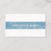 Professioneel minimalistisch Ligh Blue-consultant Visitekaartje (Voorkant)