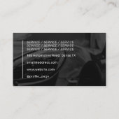 Professioneel minimalistisch met logo visitekaartje (Achterkant)