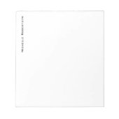 Professioneel minimalistisch model notitieblok (Voorkant)