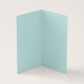 Professioneel minimalistisch modern blauw visitekaartje (Binnen)