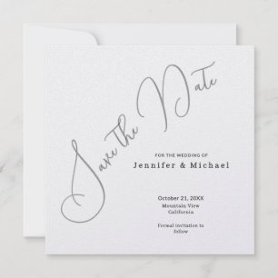 Professioneel Minimalistisch Modern Eenvoudig Sobe Save The Date