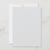Professioneel minimalistisch modern gewoon eigen n notitiekaartje (Achterkant)