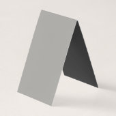 Professioneel minimalistisch modern grijs geel lin visitekaartje (Achterkant)