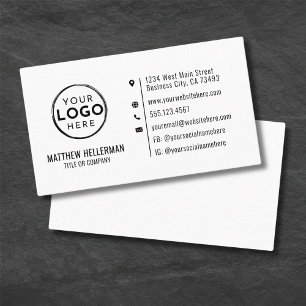 Professioneel Minimalistisch Modern Maatwerk Bedri Visitekaartje
