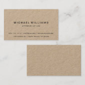 Professioneel minimalistisch modern ritueel visitekaartje (Voorkant / Achterkant)