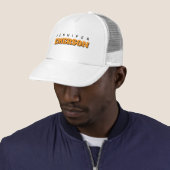 Professioneel minimalistisch moderne gewone naam trucker pet (In situ)