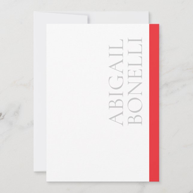 Professioneel minimalistisch strak modern grijs ro (Voorkant)