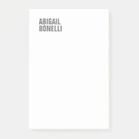 Professioneel minimalistisch vet modern grijs wit