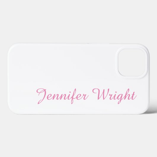 Professioneel, minimalistisch vrouwelijk, duidelij Case-Mate iPhone case (Achterkant (horizontaal))