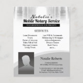 Professioneel Mobiel Notaris & Leningondertekening Flyer (Voorkant)