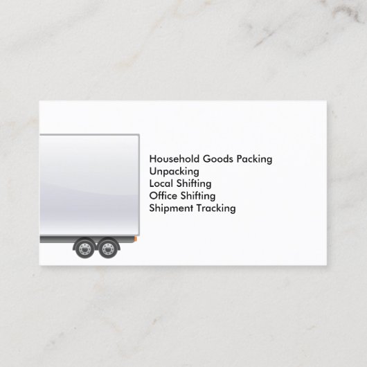 Professioneel mobiel Visitekaartje (Achterkant)