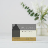 Professioneel modern Abstract huisontwerp Visitekaartje (Staand voorkant)