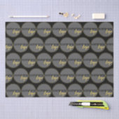 PROFESSIONEEL MODERN BUSINESS LOGO PATTERN GIFT TISSUEPAPIER (Craft)