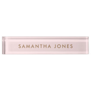 Professioneel Modern Classy Kantoor Name Bord Naambordje