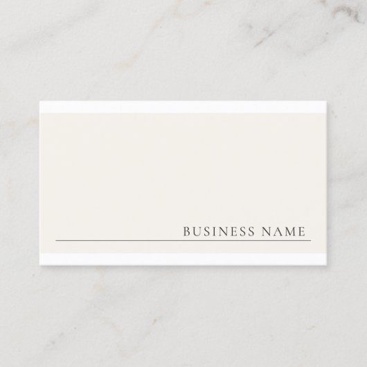 Professioneel Modern Creativ Minimalistisch Design Visitekaartje (Voorkant)