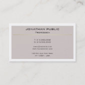 Professioneel, modern design — Eenvoudig design Visitekaartje (Voorkant)