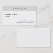 Professioneel, modern design, stijlvol design visitekaartje (Voorkant / Achterkant)