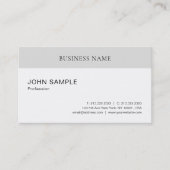Professioneel, modern design, stijlvol design visitekaartje (Voorkant)