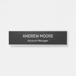 Professioneel modern deur bord deurbordje