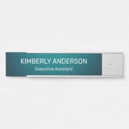 Professioneel modern deur bord deurbordje