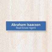 Professioneel modern deur bord naamplaat voor kant (Voorkant)
