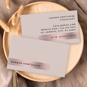 Professioneel Modern Eenvoudig Faux Roos Goud Visitekaartje