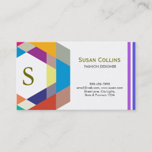 Professioneel Modern Eenvoudig Logo Monogram Visitekaartje