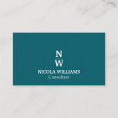 Professioneel Modern Eenvoudig Minimalistisch Donk Visitekaartje (Voorkant)