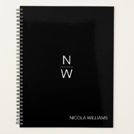 Professioneel Modern Eenvoudig Minimalistisch Zwar Planner