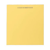 Professioneel, modern, eenvoudig notitieblok (Voorkant)