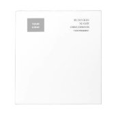 Professioneel Modern Eenvoudig Sober Notitieblok (Voorkant)