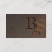 Professioneel, modern, eenvoudig visitekaartje (Achterkant)