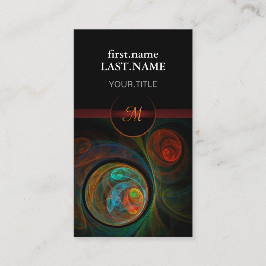 Professioneel Modern Elegant Cool Rebirth Blue Visitekaartje (Voorkant)