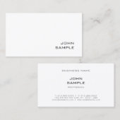 Professioneel, modern elegant design — Eenvoudig d Visitekaartje (Voorkant / Achterkant)