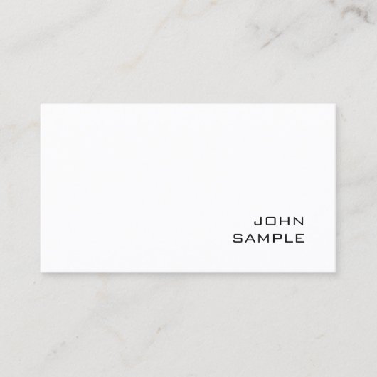 Professioneel, modern elegant design — Eenvoudig d Visitekaartje (Voorkant)