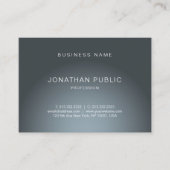Professioneel, modern elegant design, rendy platte visitekaartje (Voorkant)