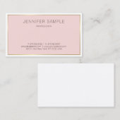 Professioneel, modern elegant design, stijlvol des visitekaartje (Voorkant / Achterkant)